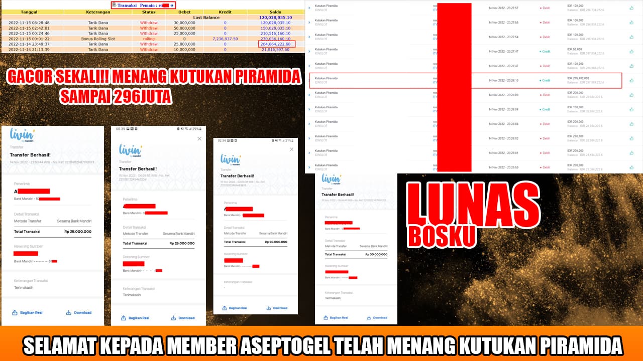 bukti kemenangan pembayaran slot di aseptogel